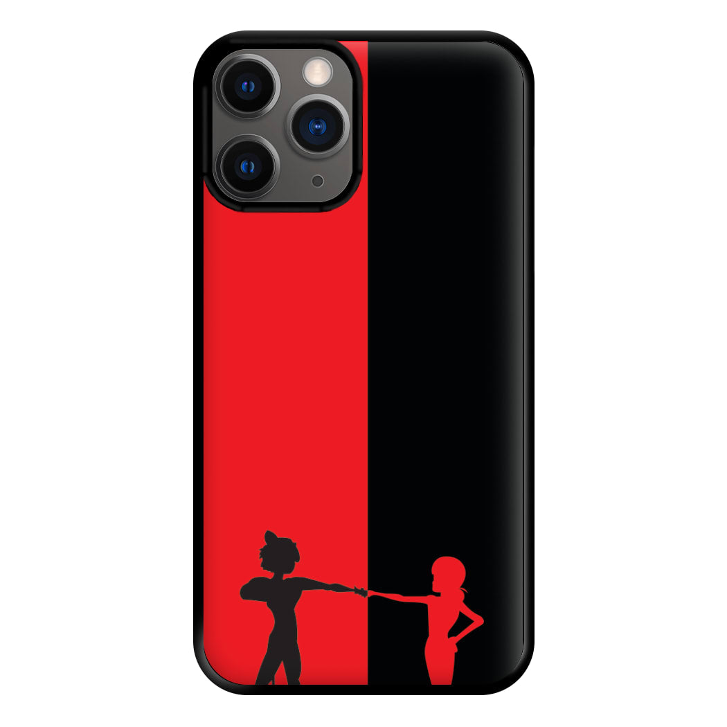 Red And Black Phone Case for iPhone 12 Pro Max