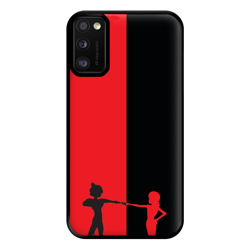 Red And Black Phone Case for Galaxy A41