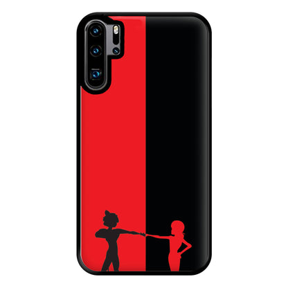 Red And Black Phone Case for Huawei P30 Pro