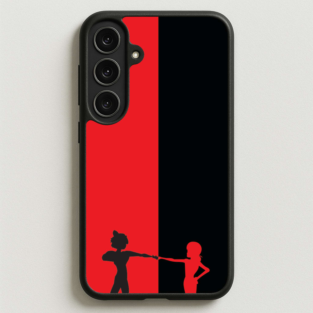 Red And Black Phone Case for Galaxy S25FE