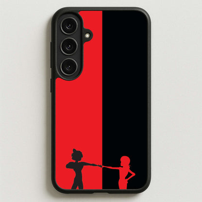 Red And Black Phone Case for Galaxy S25FE