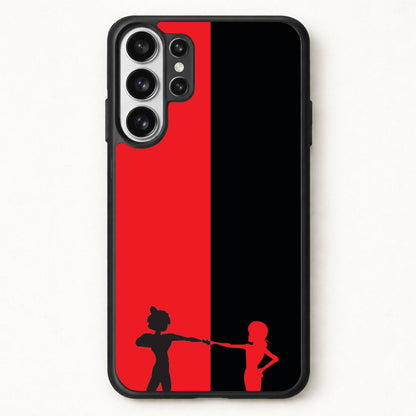 Red And Black Phone Case for Galaxy S26 Ultra