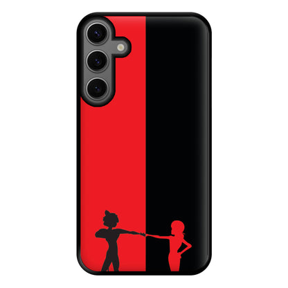 Red And Black Phone Case for Galaxy S23FE