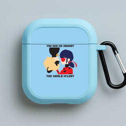 You And Me Against The World M'lady Blue AirPods Case