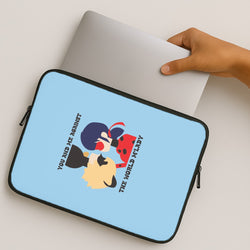 You And Me Against The World M'lady MacBook Case