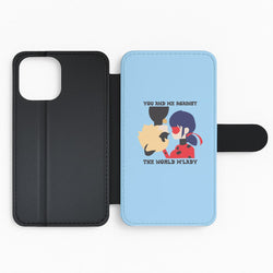 You And Me Against The World M'lady Flip Phone Case