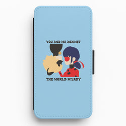 You And Me Against The World M'lady Flip / Wallet Phone Case