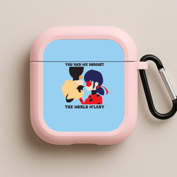 You And Me Against The World M'lady Pink AirPods Case