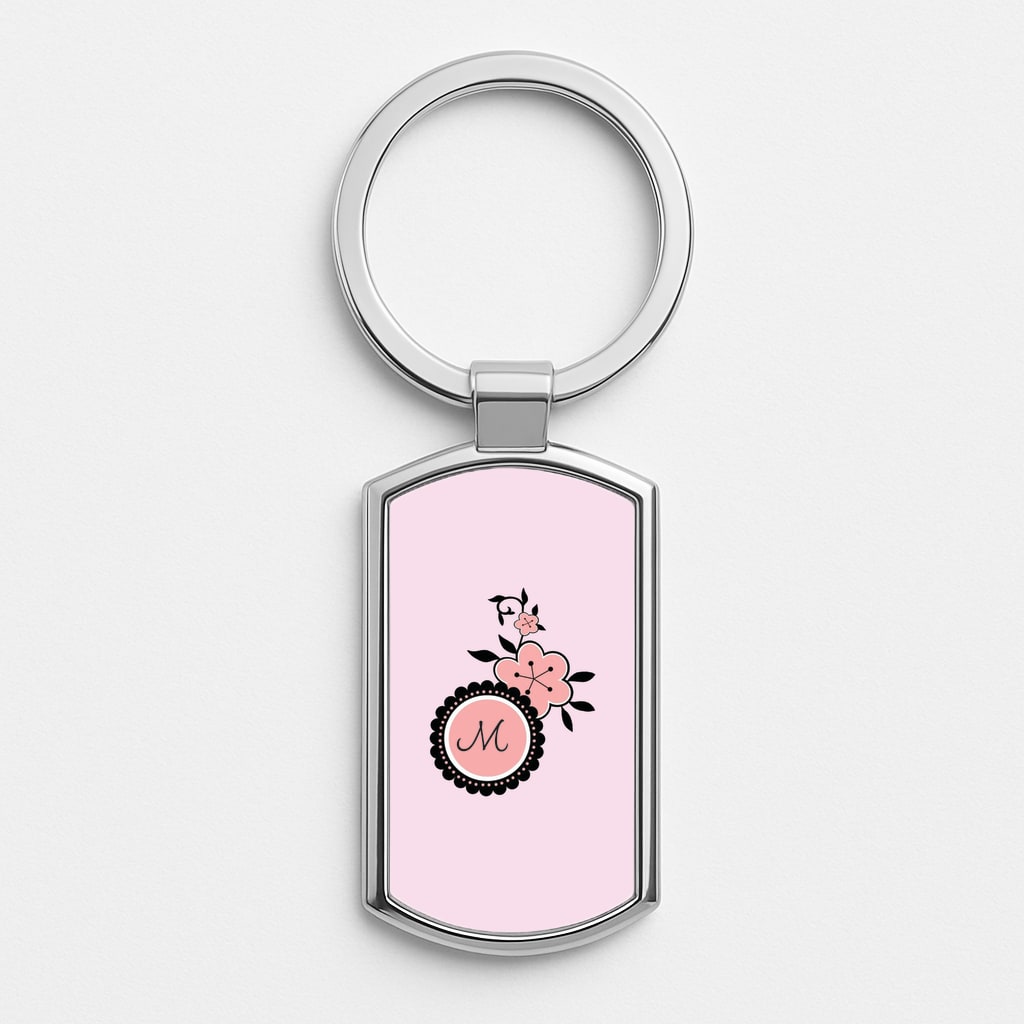Marinette Silver Keyring