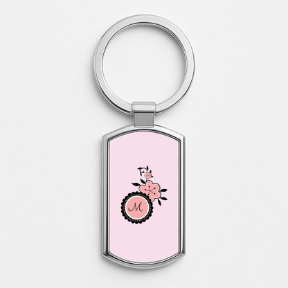 Marinette Silver Keyring