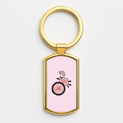 Marinette Gold Keyring