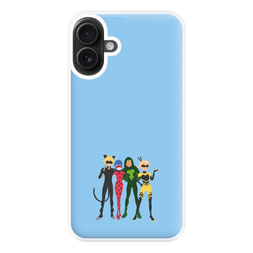 Main Characters Phone Case for iPhone 16 Plus