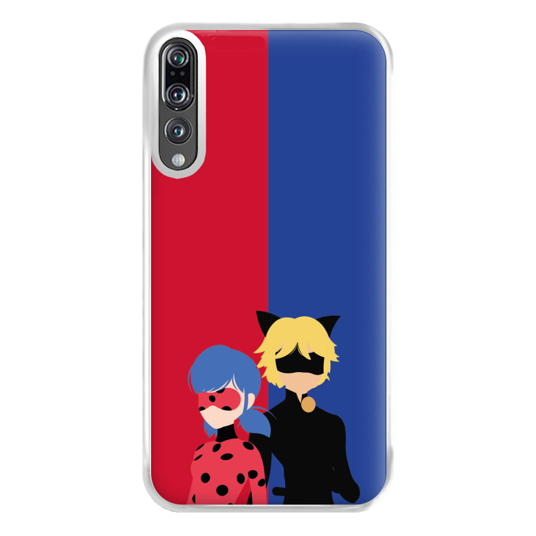 Red And Blue Phone Case for Huawei P20 Pro