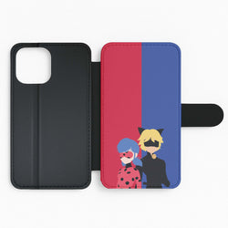 Red And Blue Flip Phone Case