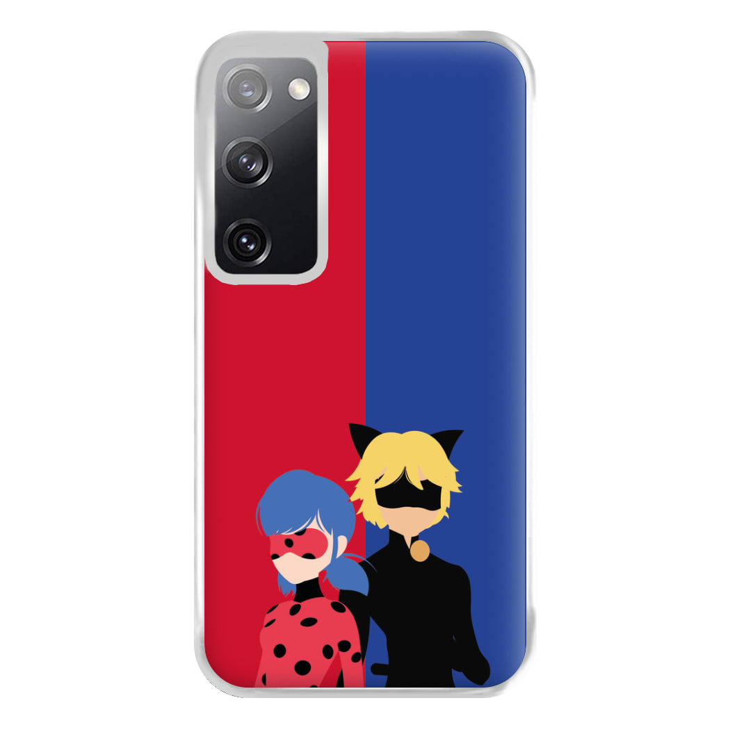 Red And Blue Phone Case for Galaxy S20