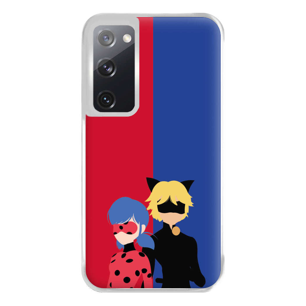 Red And Blue Phone Case for Galaxy S20FE