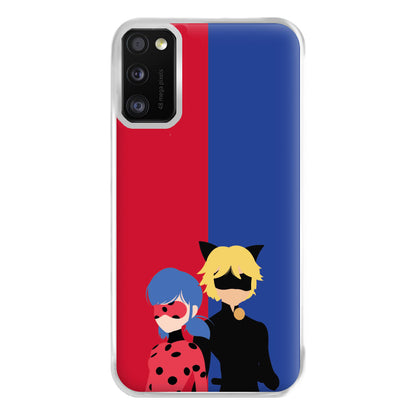 Red And Blue Phone Case for Galaxy A41