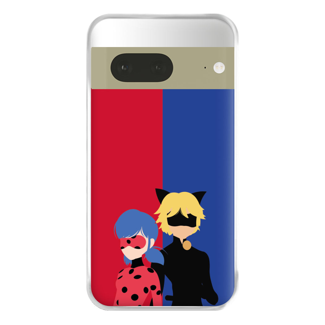 Red And Blue Phone Case for Google Pixel 7a