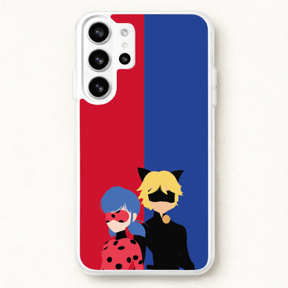 Red And Blue Phone Case for Galaxy S26 Ultra