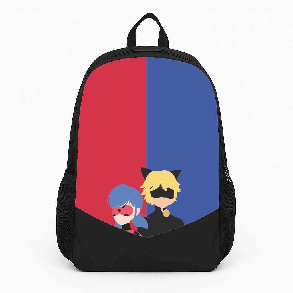Red And Blue Backpack