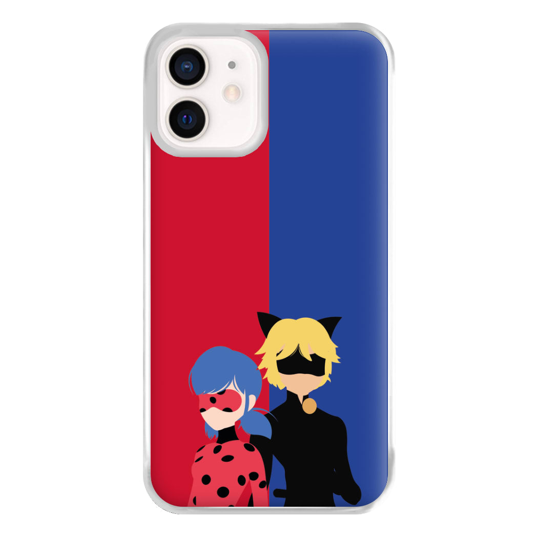 Red And Blue Phone Case for iPhone 13 Mini