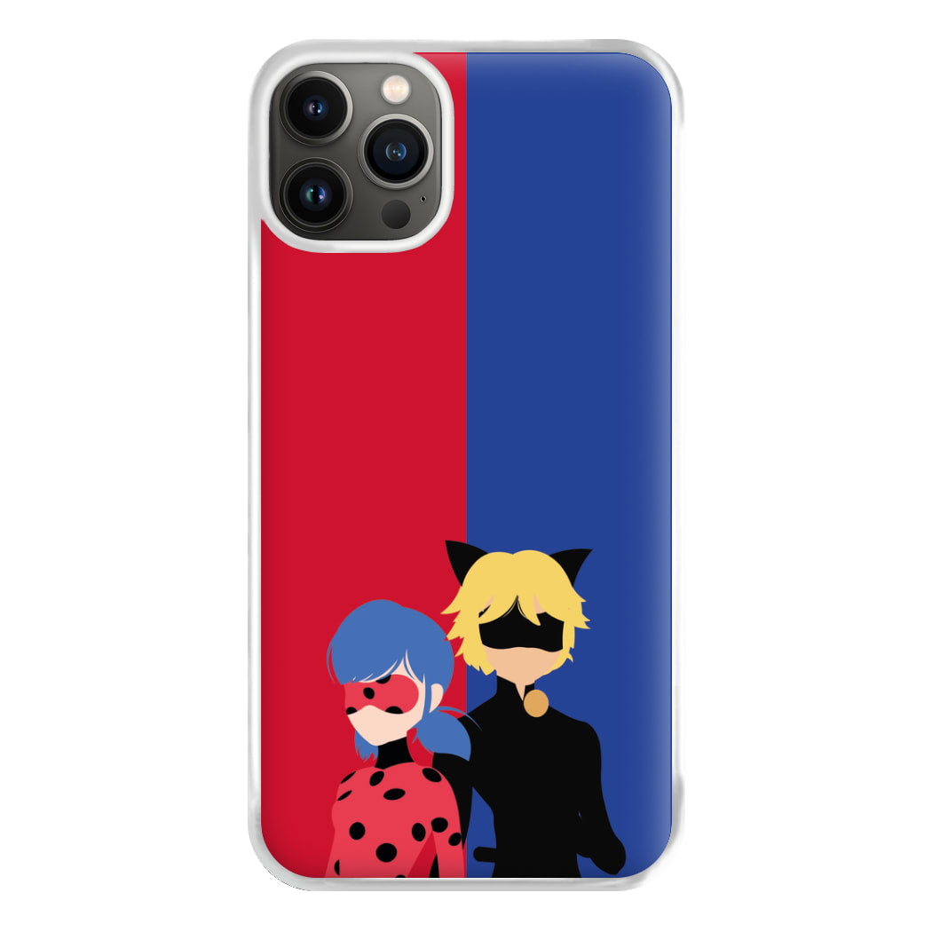 Red And Blue Phone Case for iPhone 13