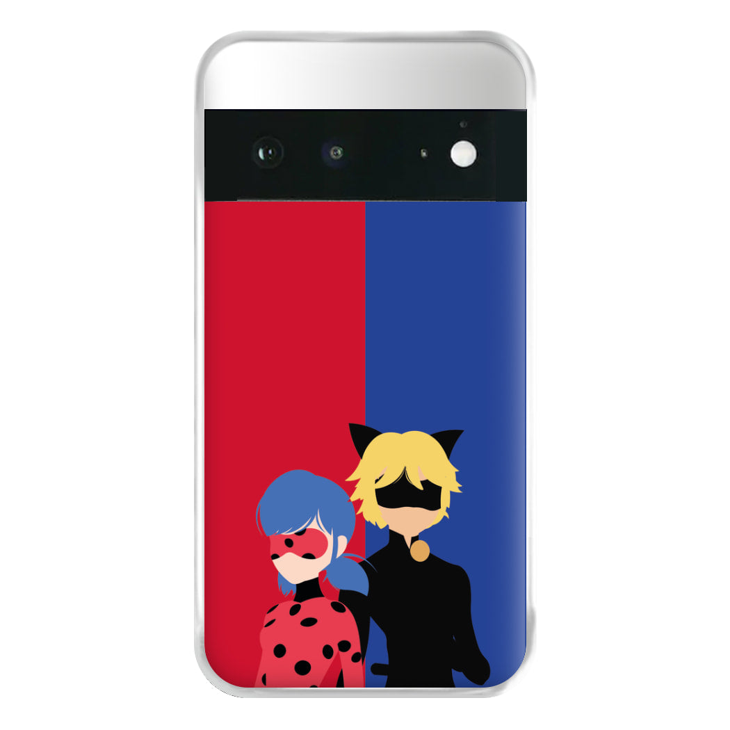 Red And Blue Phone Case for Google Pixel 6a