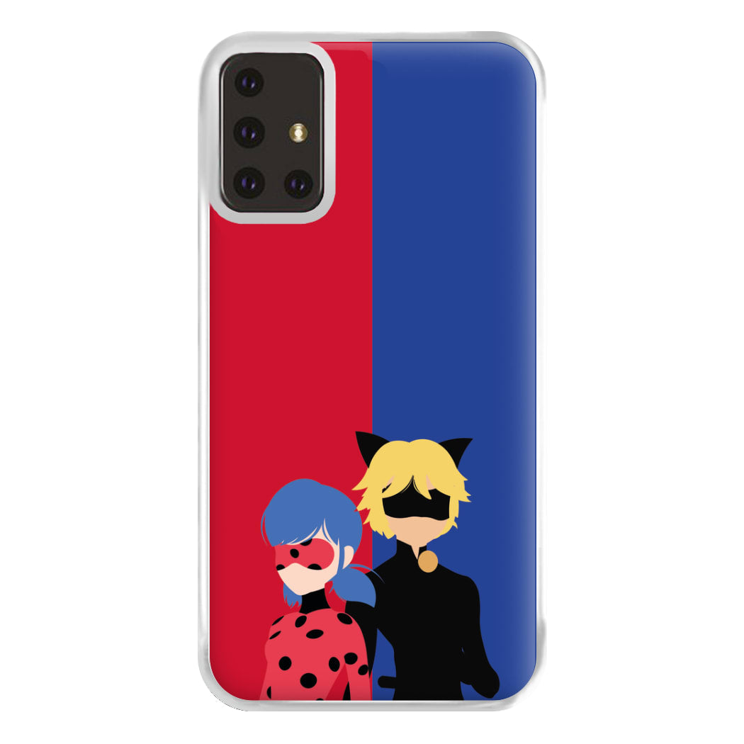 Red And Blue Phone Case for Galaxy A71