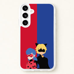 Red And Blue Phone Case for Galaxy S26 Plus