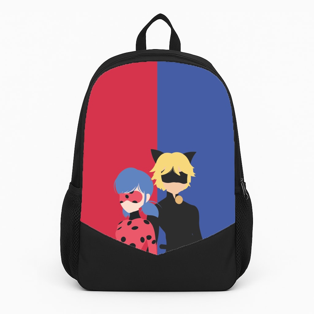 Red And Blue Backpack
