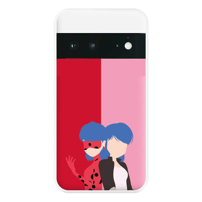 Marinette And Ladybug Phone Case for Google Pixel 6a