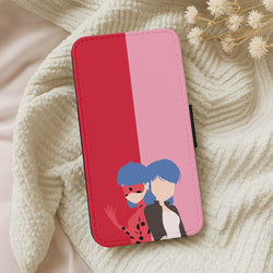Marinette And Ladybug Wallet Phone Case