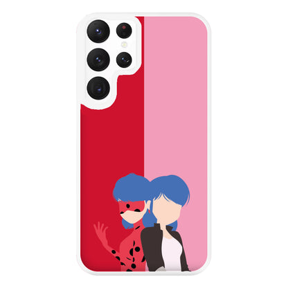 Marinette And Ladybug Phone Case for Galaxy S22 Ultra