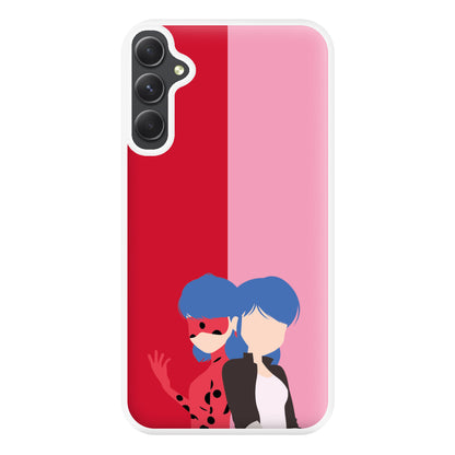 Marinette And Ladybug Phone Case for Galaxy A14