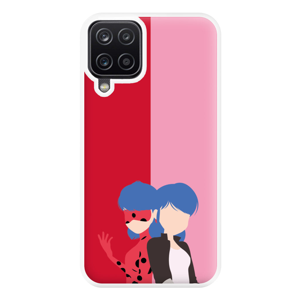 Marinette And Ladybug Phone Case for Galaxy A12