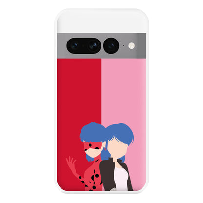 Marinette And Ladybug Phone Case for Google Pixel 7 Pro