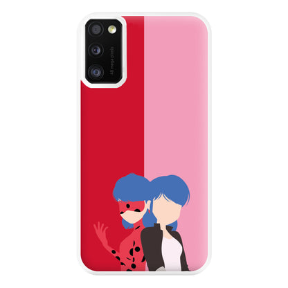 Marinette And Ladybug Phone Case for Galaxy A41