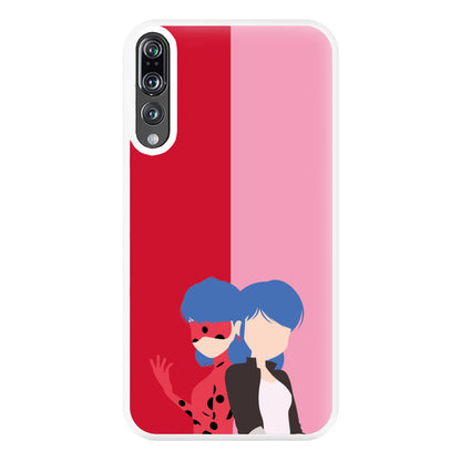 Marinette And Ladybug Phone Case for Huawei P20 Pro