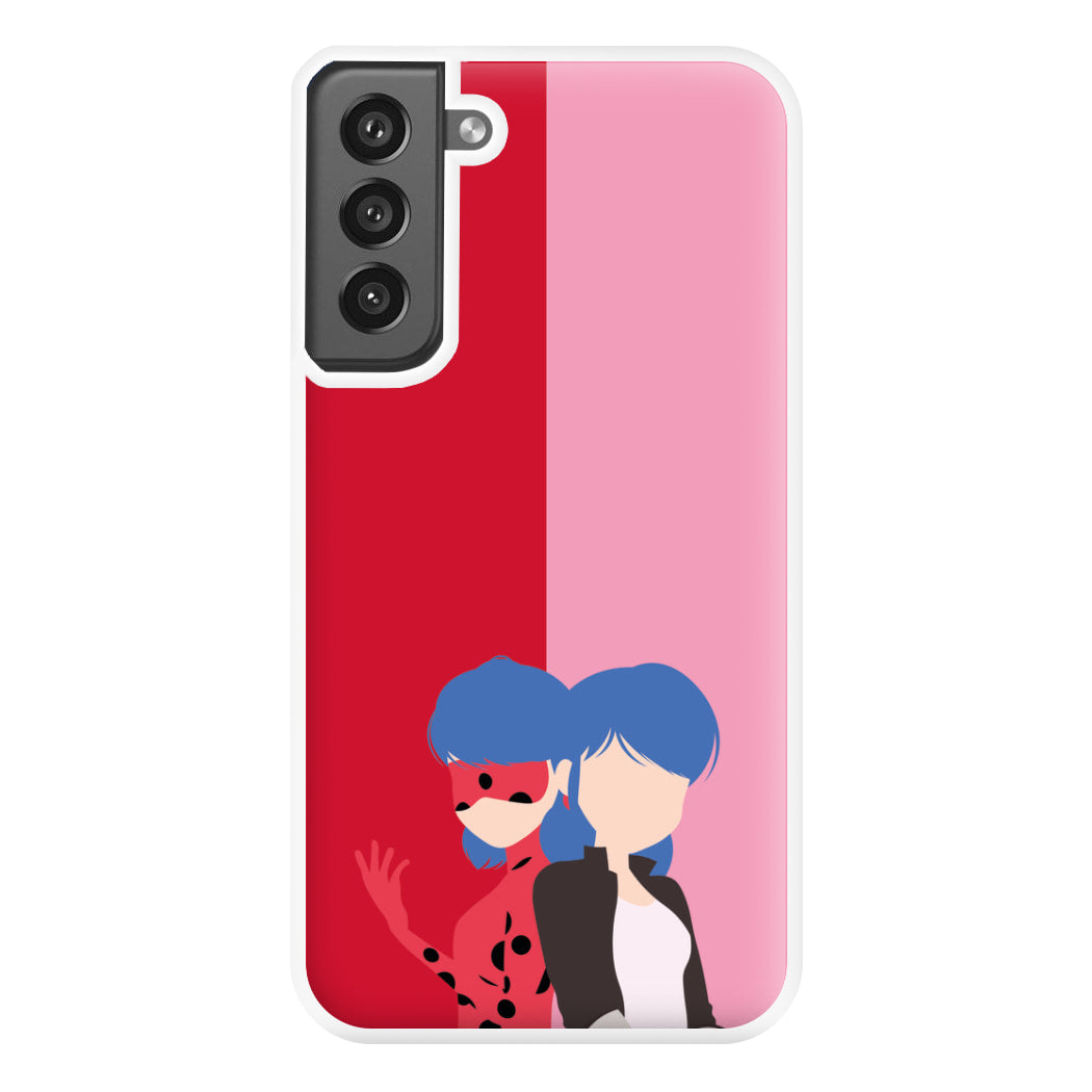 Marinette And Ladybug Phone Case for Galaxy S21FE