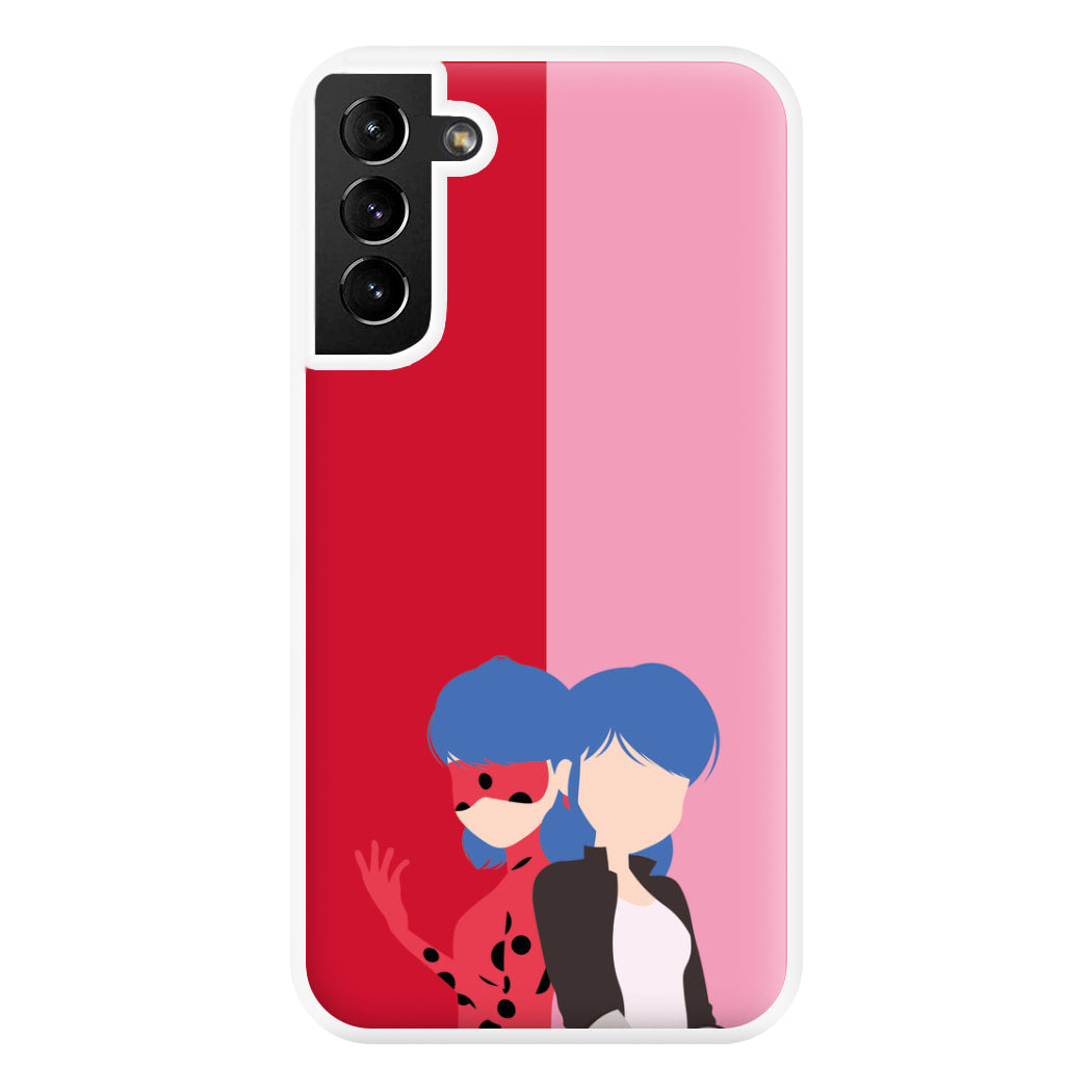 Marinette And Ladybug Phone Case for Galaxy S21 Plus