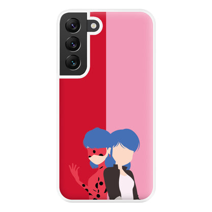 Marinette And Ladybug Phone Case for Galaxy S22 Plus