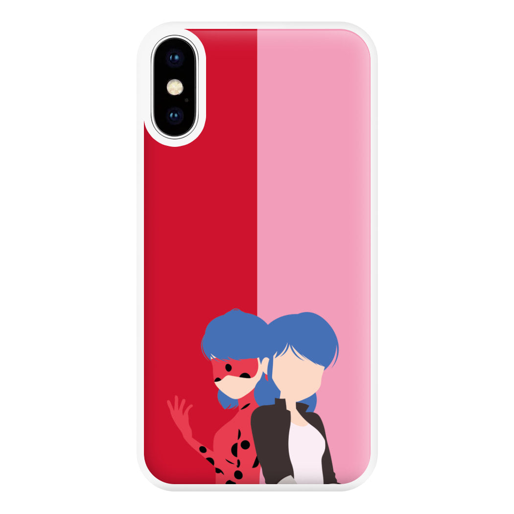 Marinette And Ladybug Phone Case for iPhone XS Max