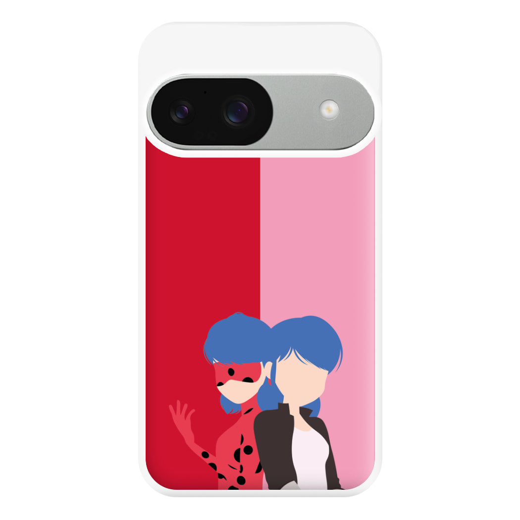 Marinette And Ladybug Phone Case for Google Pixel 9 / 9 Pro