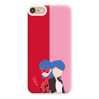 Marinette And Ladybug Phone Case for iPhone 6 / 7 / 8 / SE