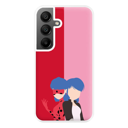 Marinette And Ladybug Phone Case for Galaxy A55