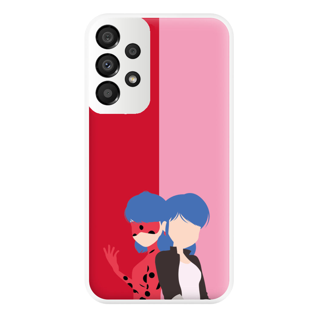 Marinette And Ladybug Phone Case for Galaxy A33