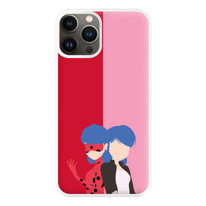 Marinette And Ladybug Phone Case for iPhone 13 Pro Max