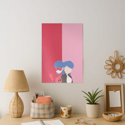 Marinette And Ladybug Art Print