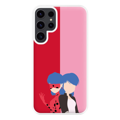 Marinette And Ladybug Phone Case for Galaxy S23 Ultra