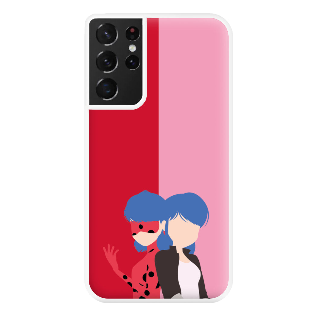 Marinette And Ladybug Phone Case for Galaxy S21 Ultra